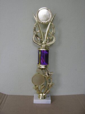 6 Rizer + 7 Star on marble base Top 38CM