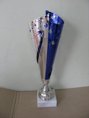 Blue Horn - Silver Cup - 35cm