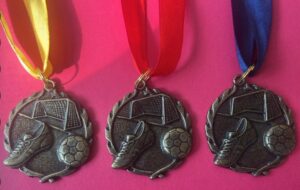 Soccer Boot and Net Medals